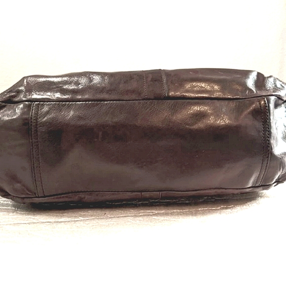 COACH Brown Leather Ergo Style Handbag - Picture 3 of 8